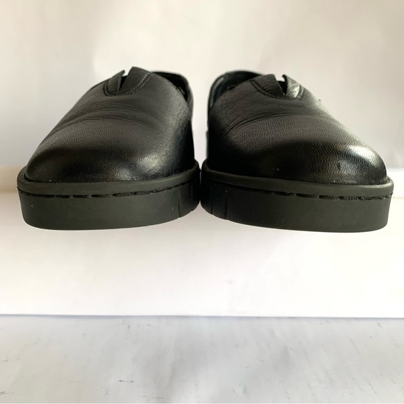 BORN CONGO BLACK LEATHER SLIP-ON COMFORT SHOES LOAFERS. Sz6.5 - Picture 7 of 9